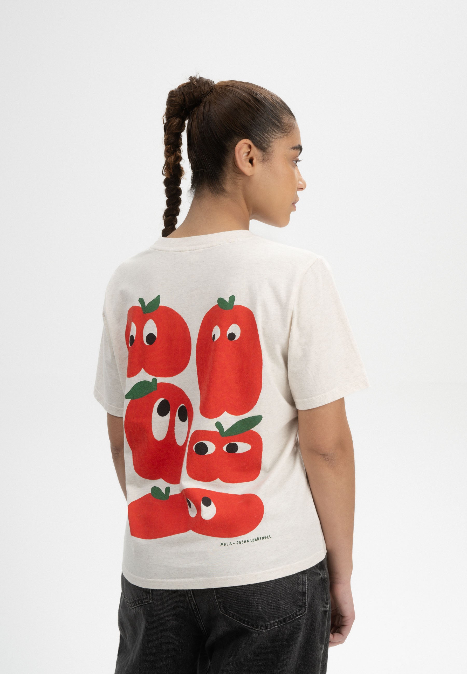 #Farbe_cream melange - one apple a day