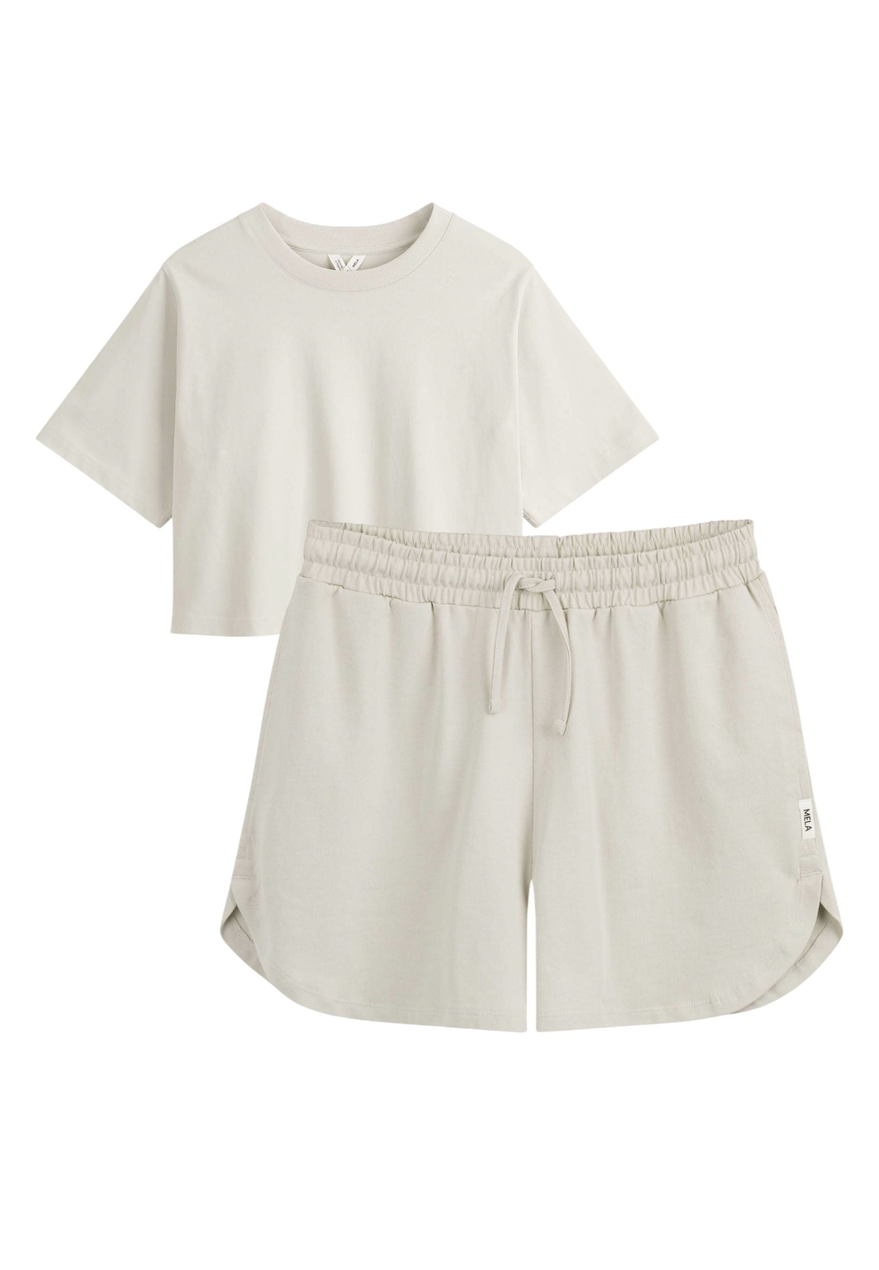 Bundle Cropped T-Shirt JOSHNA + Jersey Shorts SUNYATA