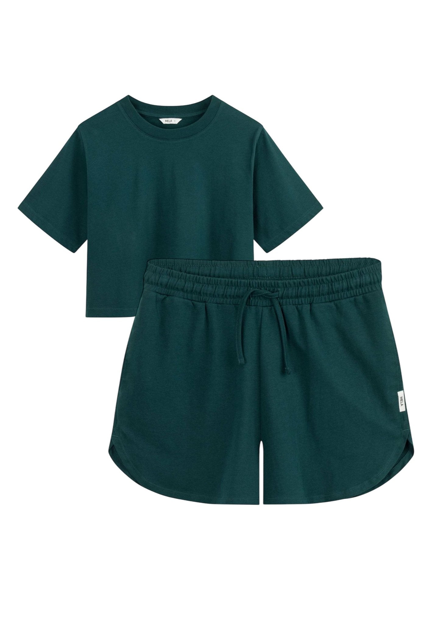 Bundle Cropped T-Shirt JOSHNA + Jersey Shorts SUNYATA
