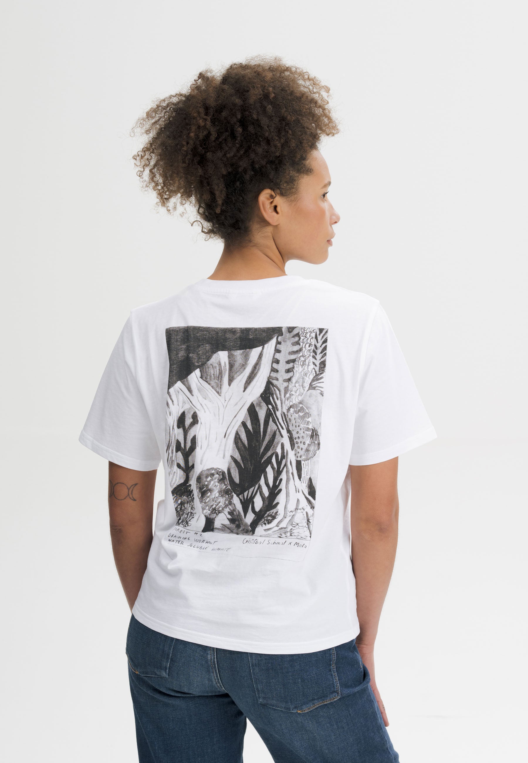 #Farbe_weiß / print forest