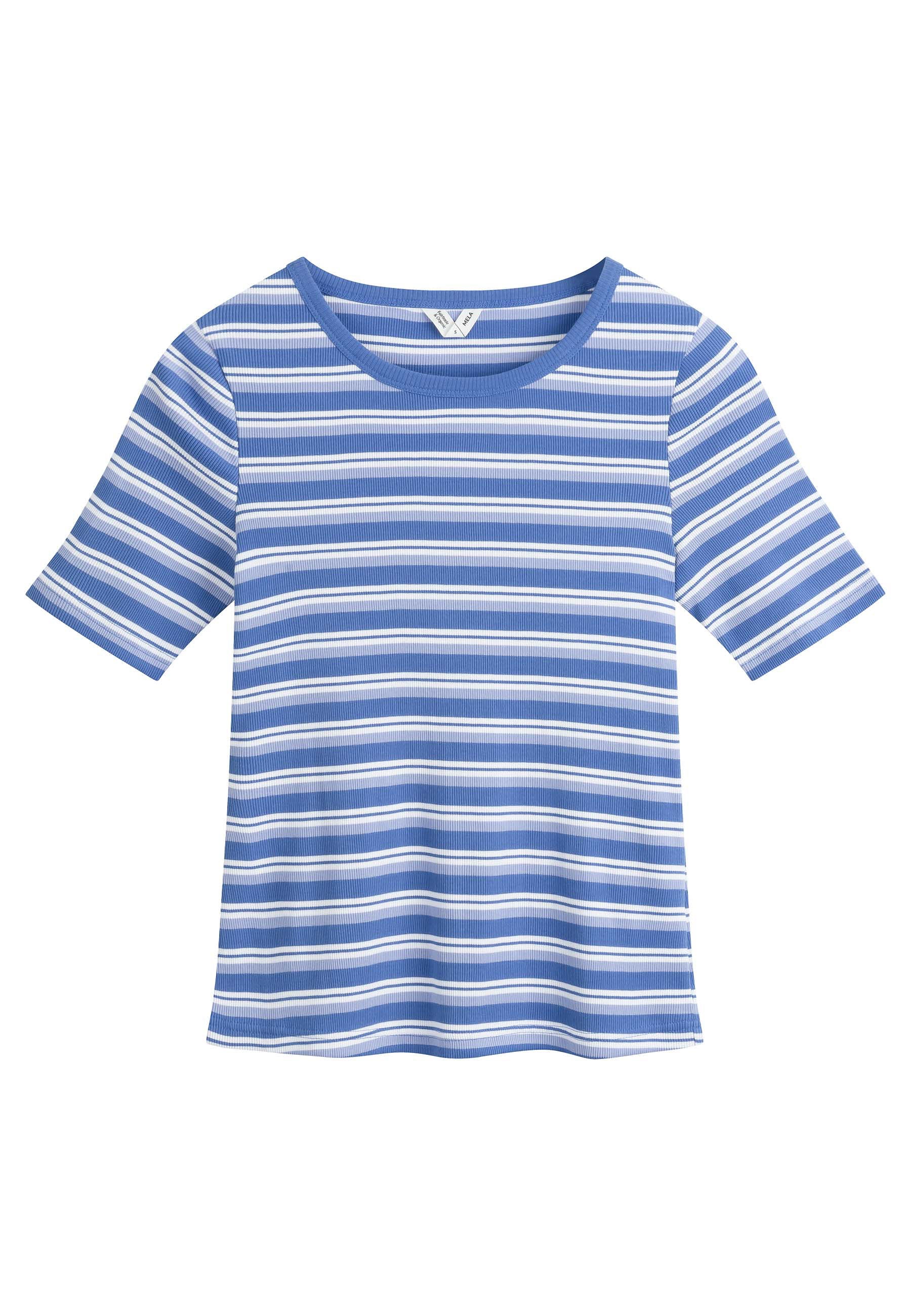 #Farbe_blau gestreift