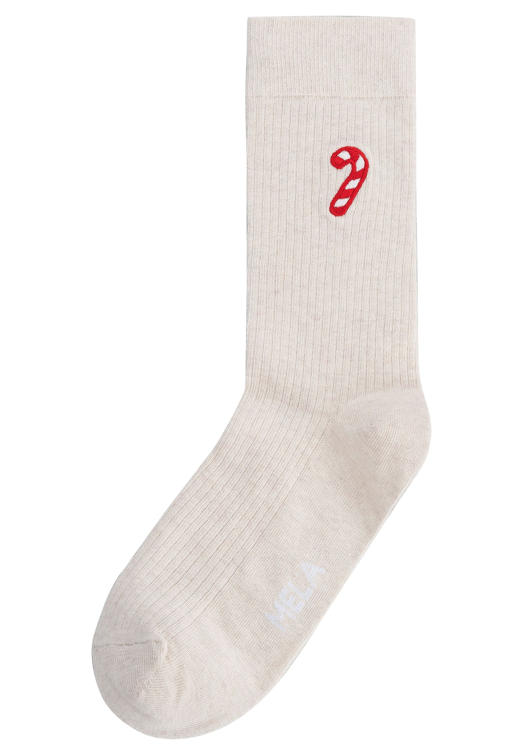#Farbe_cream melange - candy cane