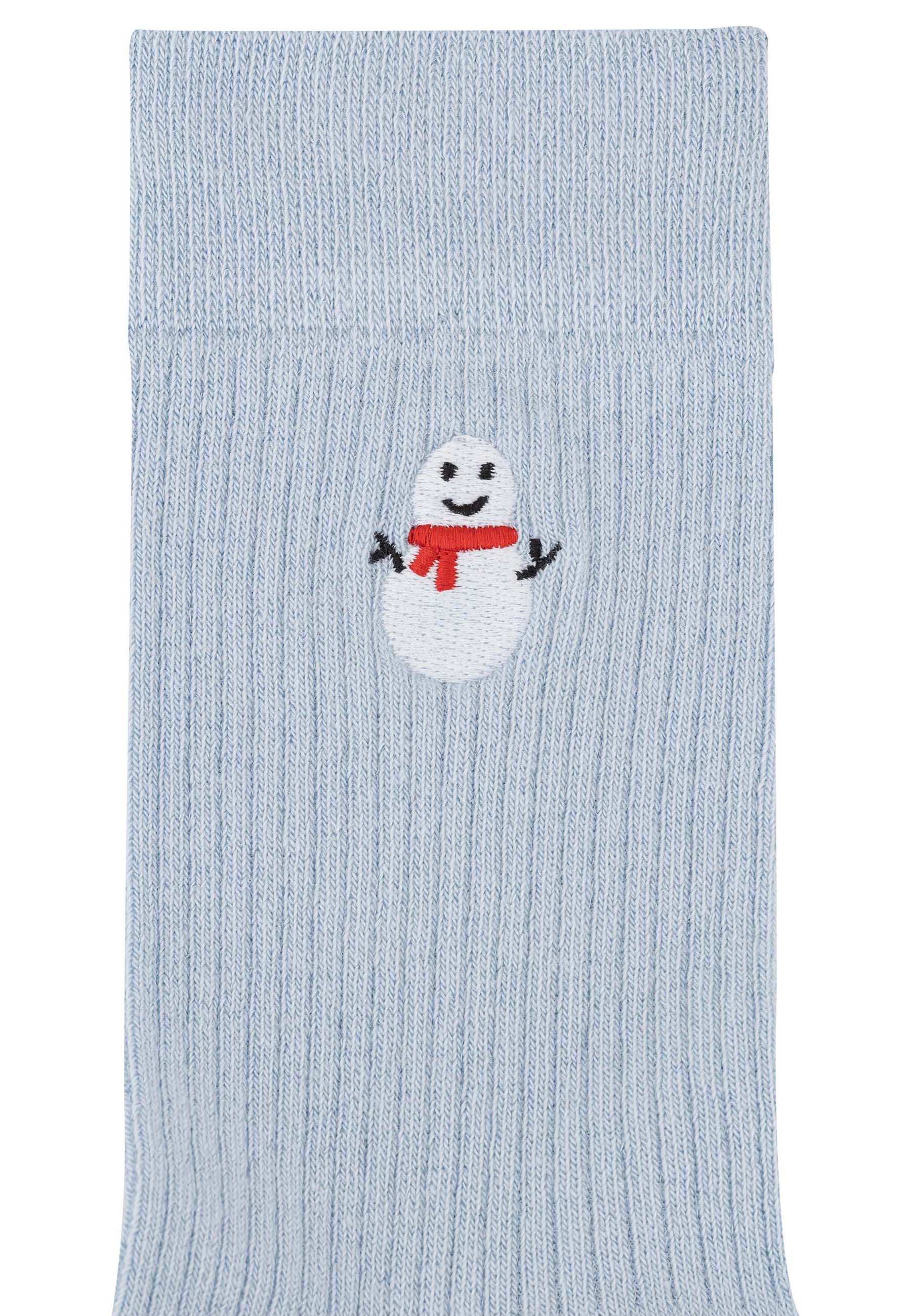#Farbe_cloudy blue / snowman
