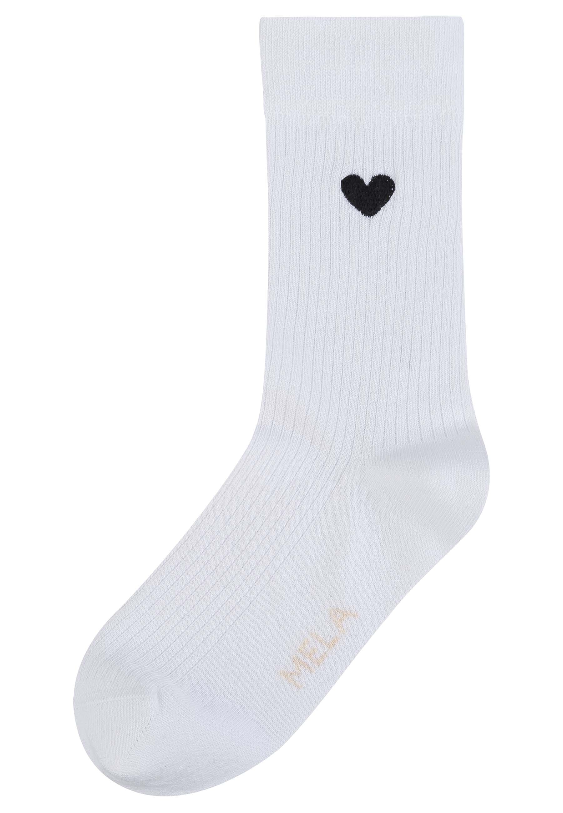 #Farbe_weiß - schwarzes herz