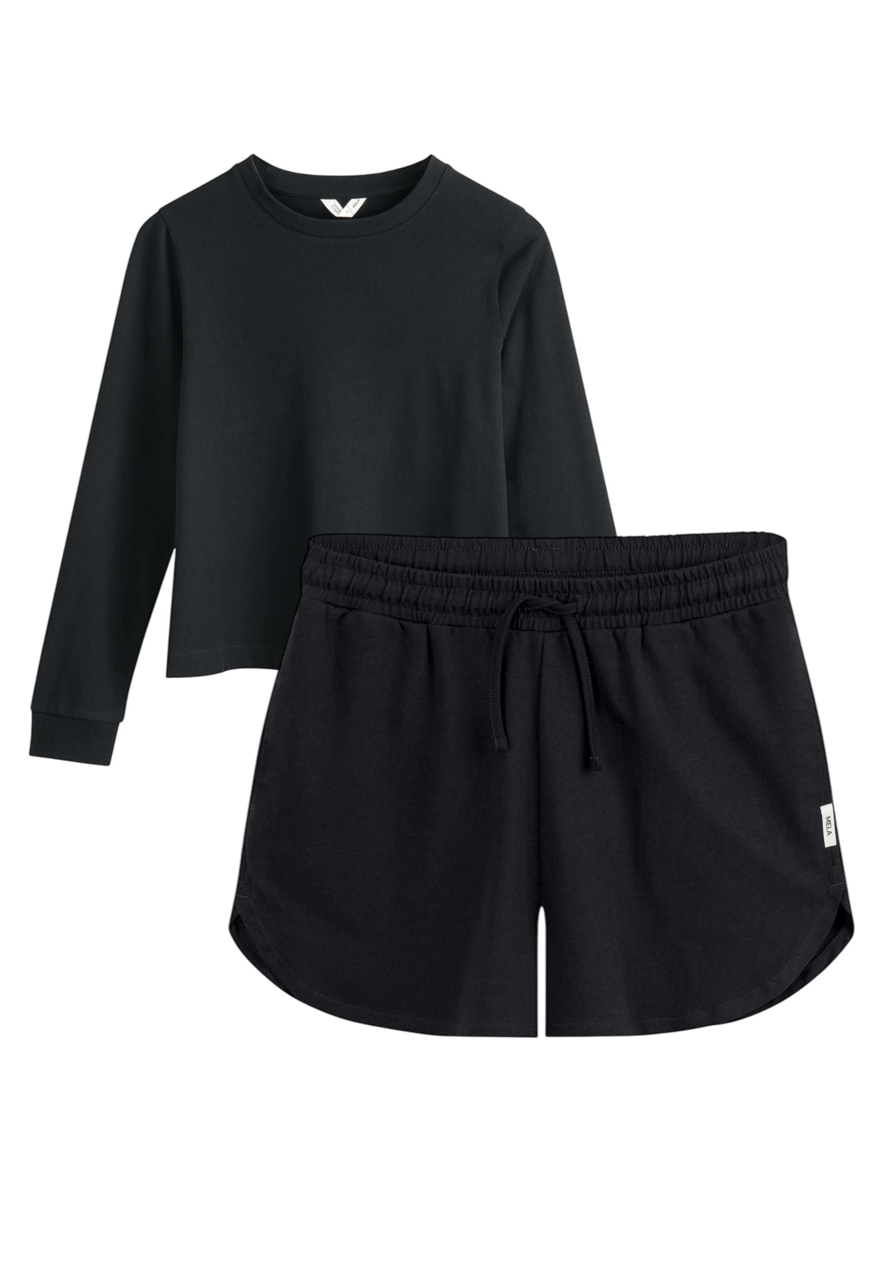 Bundle Langarmshirt AASTHA + Jersey Shorts SUNYATA